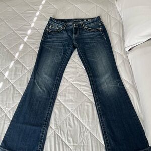 Miss Me Cassiel Wings Bootcut Jeans; Size 29